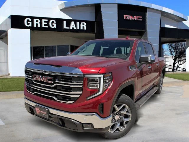 New 2026 Red GMC SLT image 1