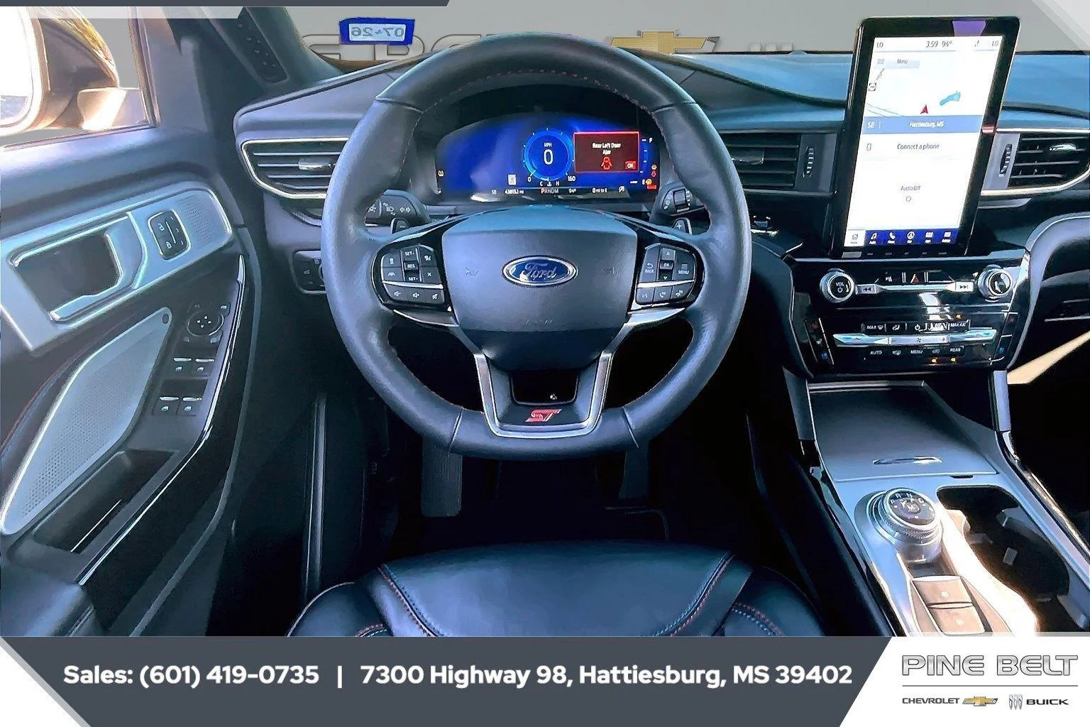 Used 2024 Agate Black Ford ST image 5