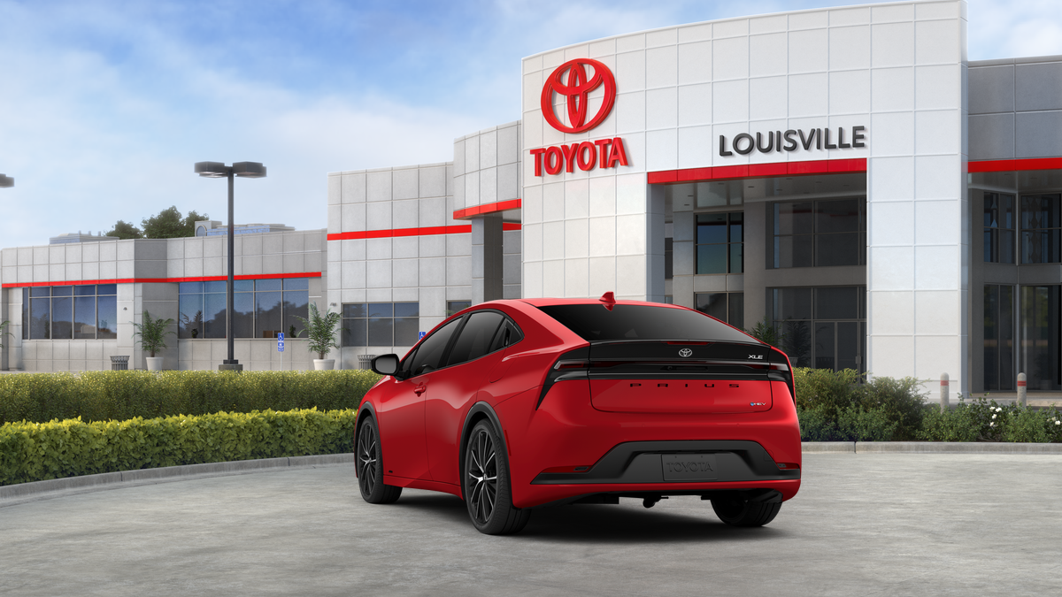 New 2027 Supersonic Red Toyota XLE AWD image 7