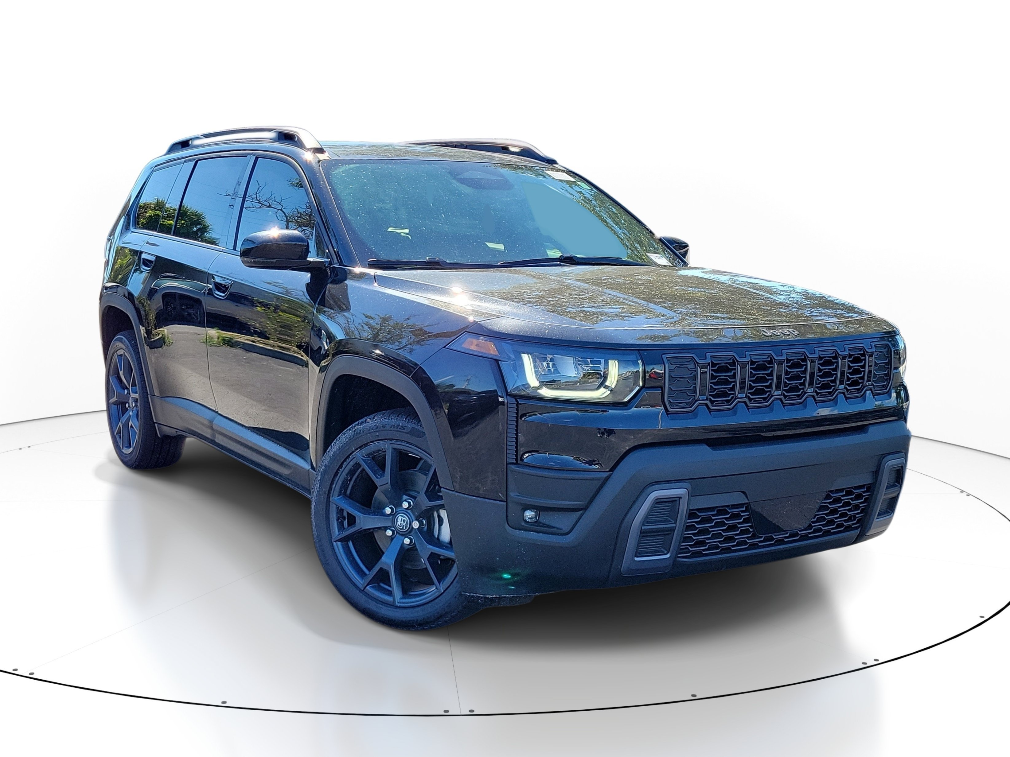 New 2026 Diamond Black Crystal Pearl-Coat Exterior Paint Jeep 85th Anniversary image 1