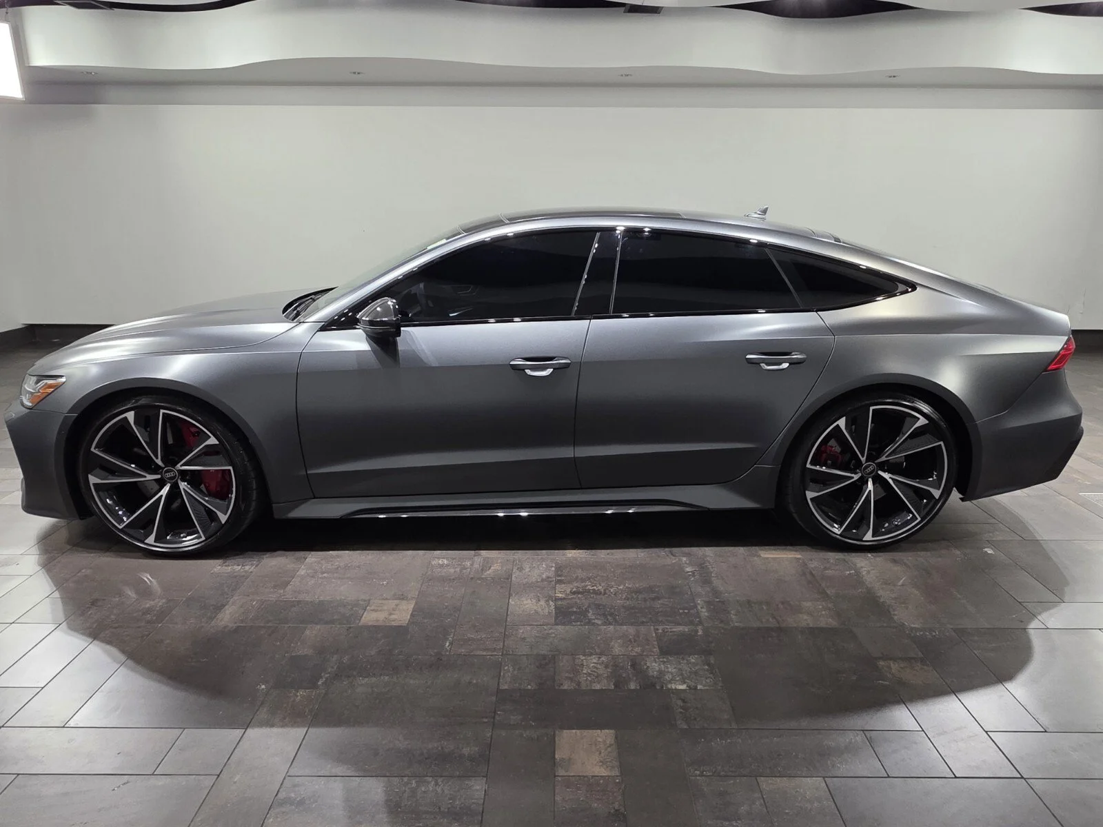 Used 2023 Exclusive Matte Gray Paint Audi 4.0T TFSI quattro image 3