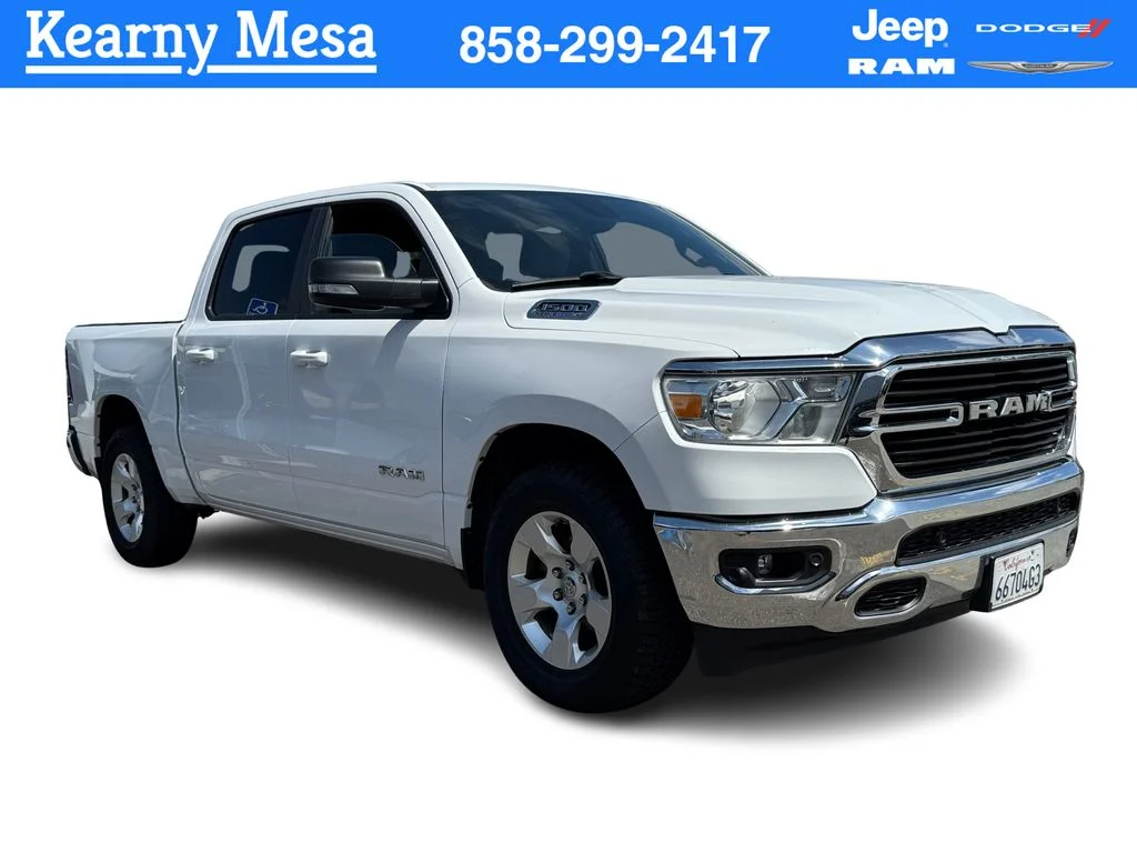 Used 2021 White Ram Big Horn/Lone Star image 1