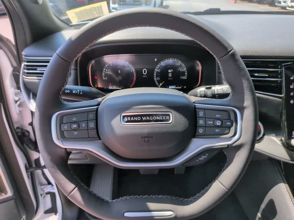 New 2026 Bright White Clearcoat Jeep Grand Wagoneer image 21