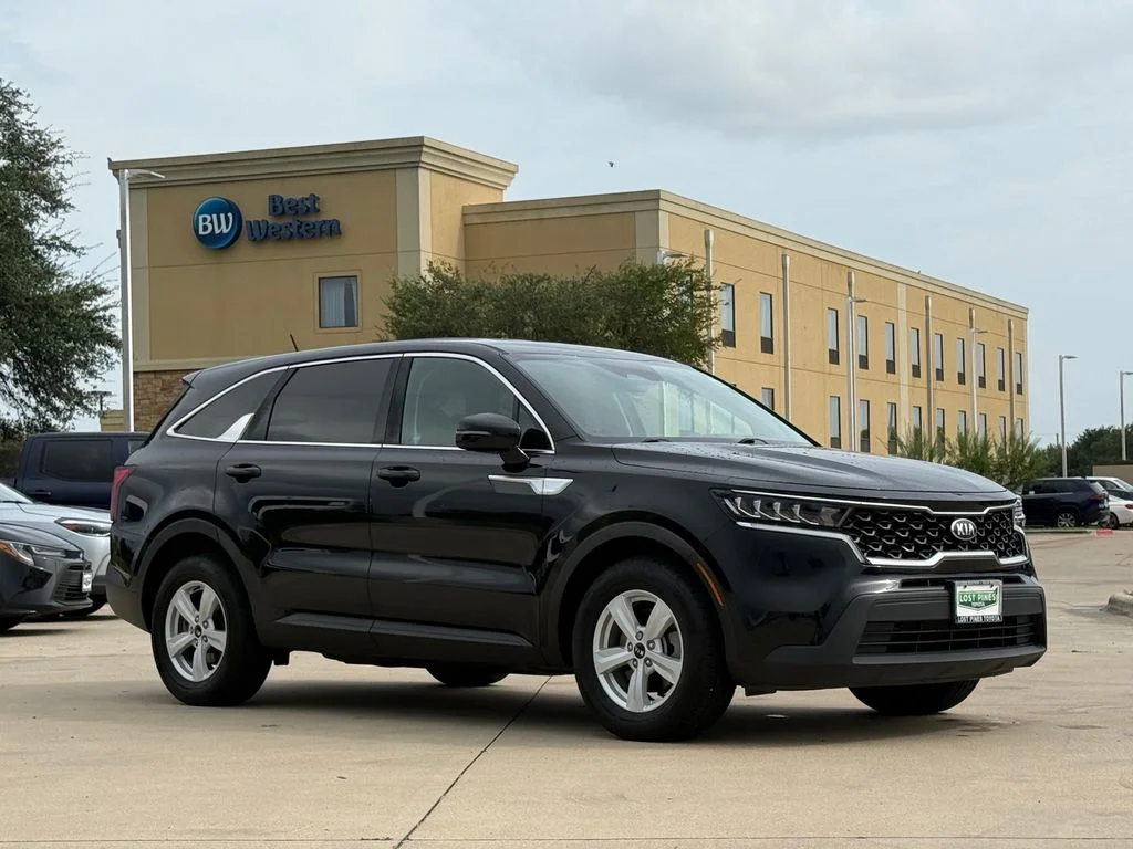Used 2021 Black Kia LX image 6