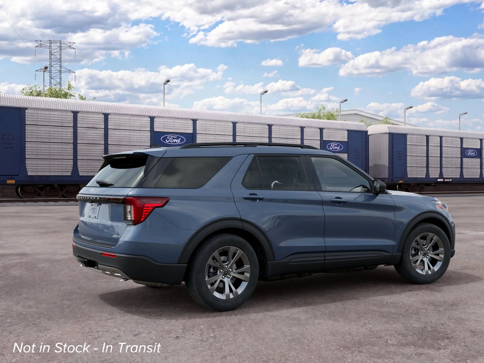New 2027 Vapor Blue Metallic Ford Active image 6