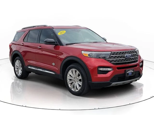 Used 2022 Red Ford King Ranch image 3