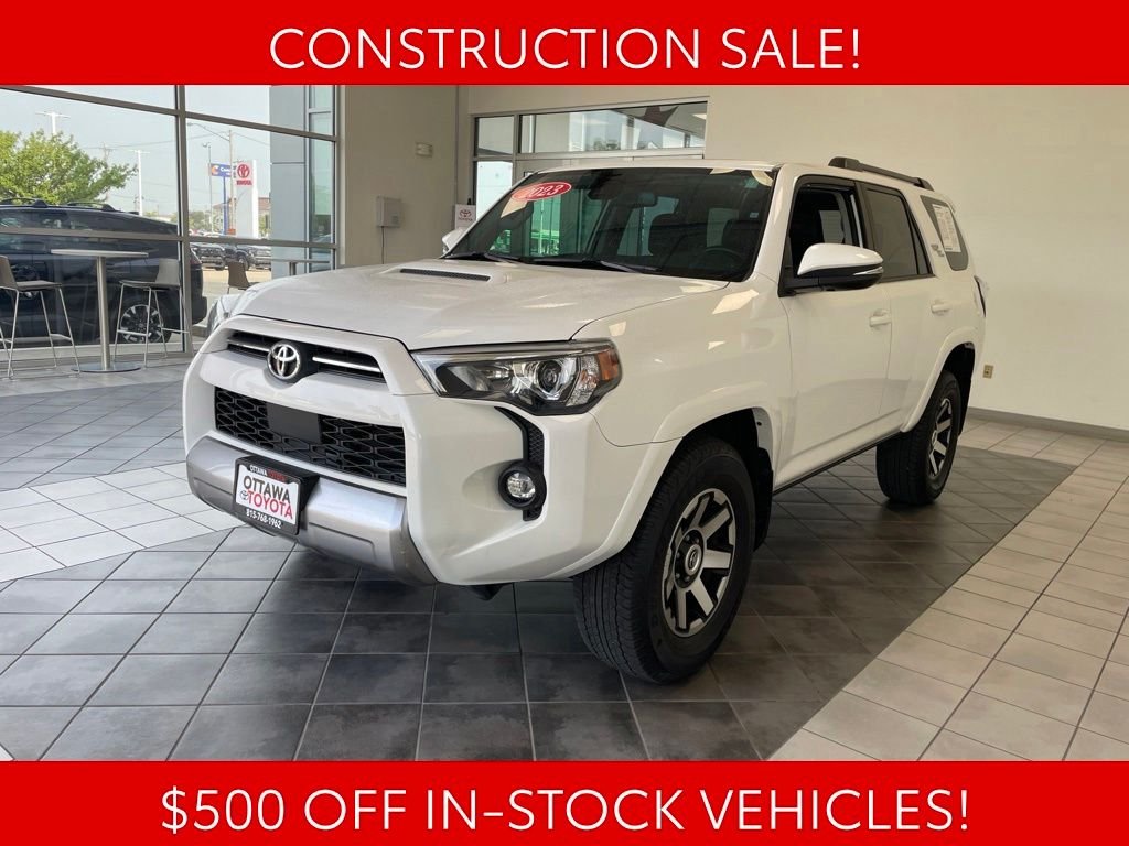 Used 2023 White Toyota TRD Off-Road Premium image 4