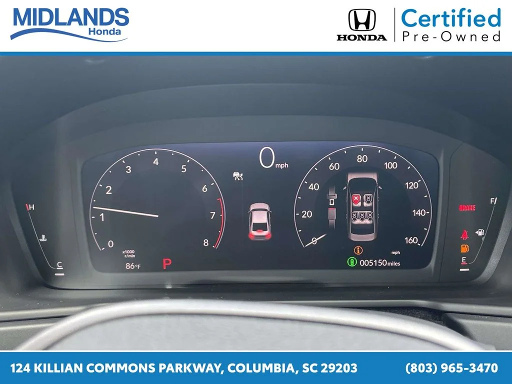 Certified Used 2026 Platinum White Pearl Honda LX image 18