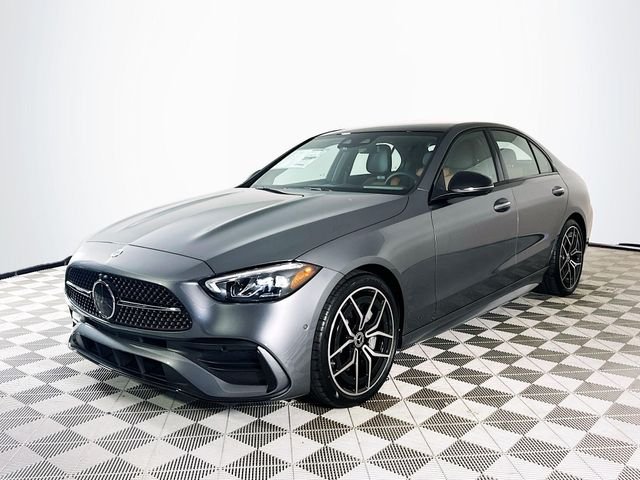 New 2026 Selenite Grey Metallic Mercedes-Benz C 300 image 3