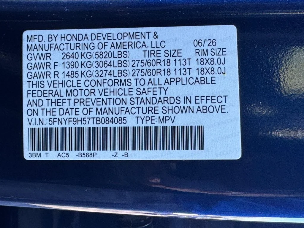 Certified Used 2026 Blue Honda TrailSport image 26