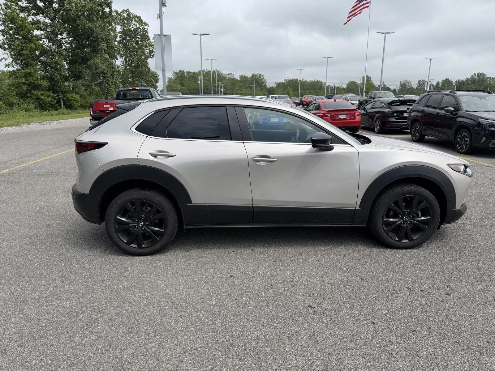 Used 2024 Platinum Quartz Metallic Mazda 2.5 S Select Sport image 3