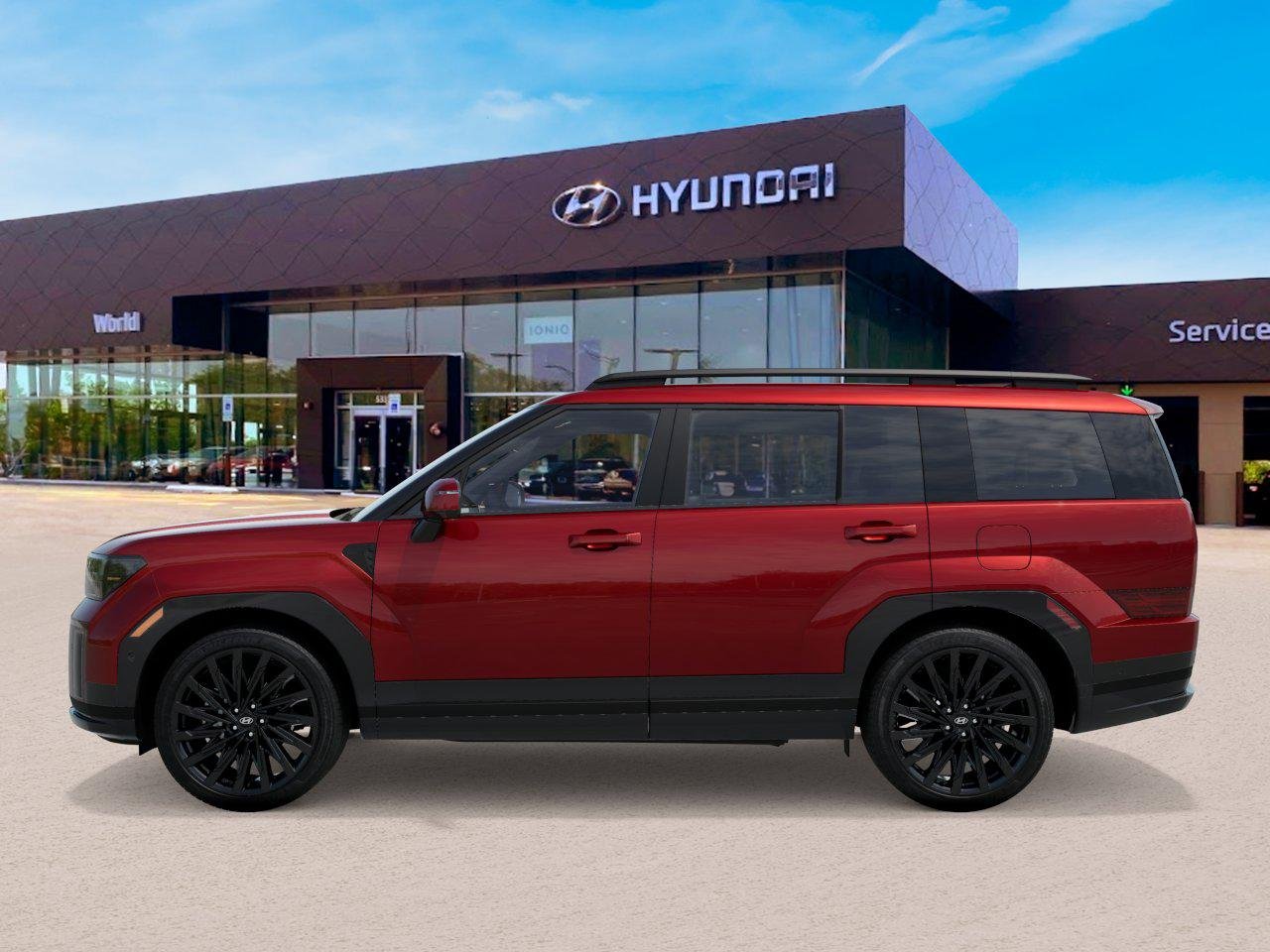 New 2027 Ultimate Red Hyundai Calligraphy AWD image 3