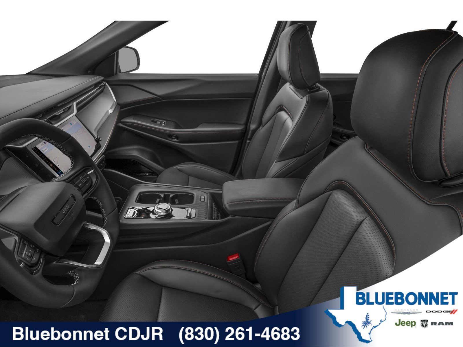New 2026 Diamond Black Crystal Pearlcoat Jeep Laredo image 6