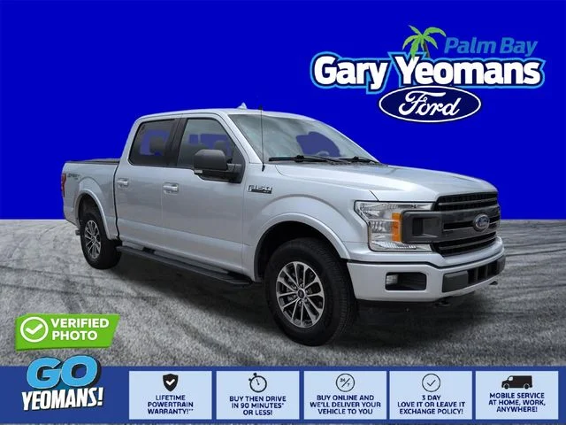 Certified Used 2018 Ingot Silver Ford XLT image 1