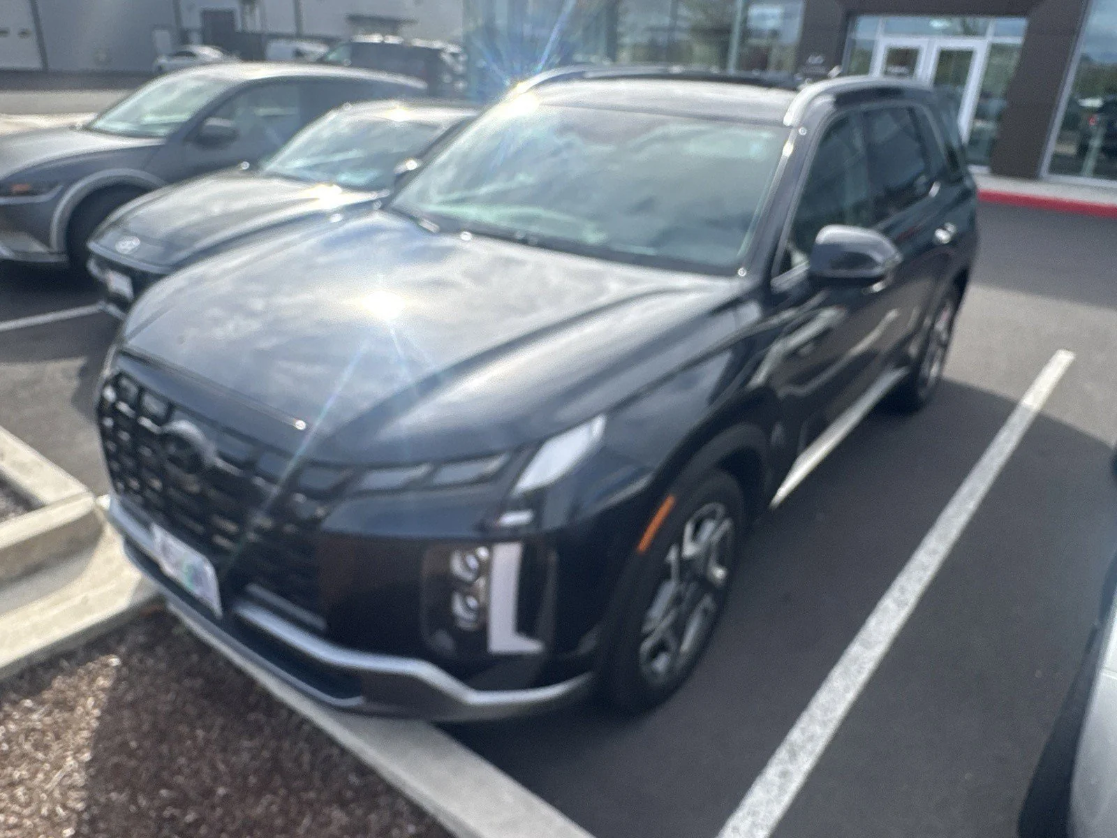 Used 2023 Blue Hyundai Limited image 6
