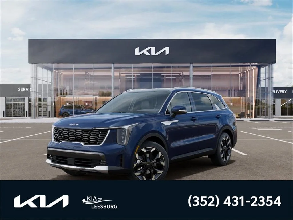 New 2026 Midnight Lake Blue Kia EX image 1