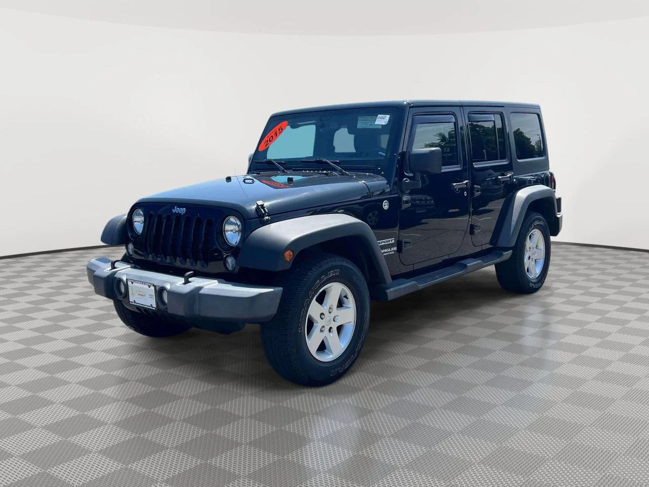 Used 2015 Black Clearcoat Jeep Sport image 3