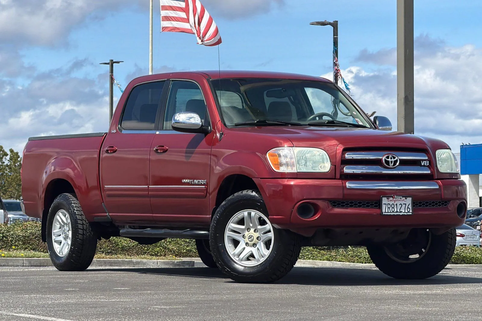 Used 2005 Toyota Tundra SR5 with VIN 5TBET34105S468289 for sale in Gilroy, CA