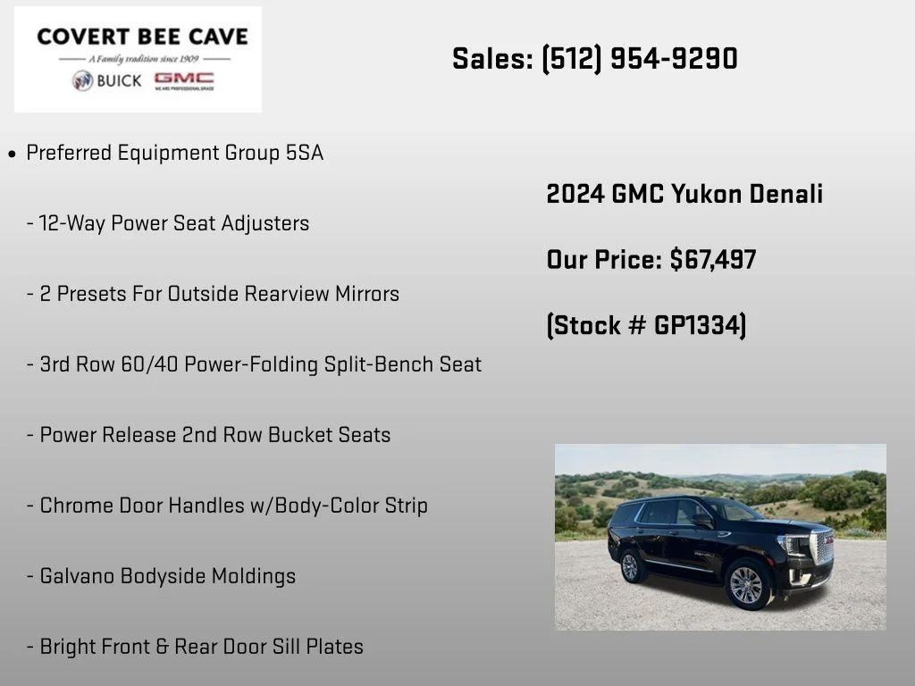 Used 2024 Black GMC Denali image 6