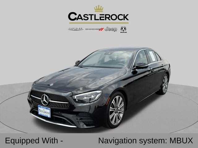 Certified Used 2022 Black Mercedes-Benz E 450 image 1