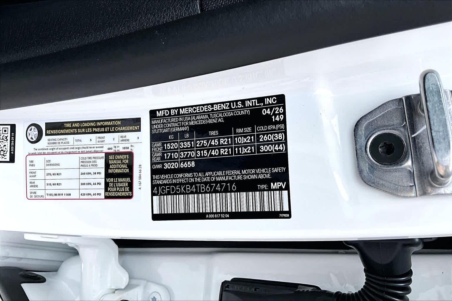 New 2026 Polar White Mercedes-Benz GLE 450 image 16
