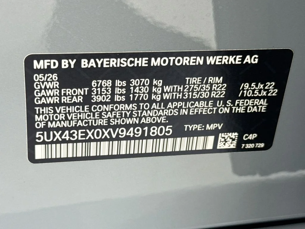 New 2027 Gray BMW M60i image 34