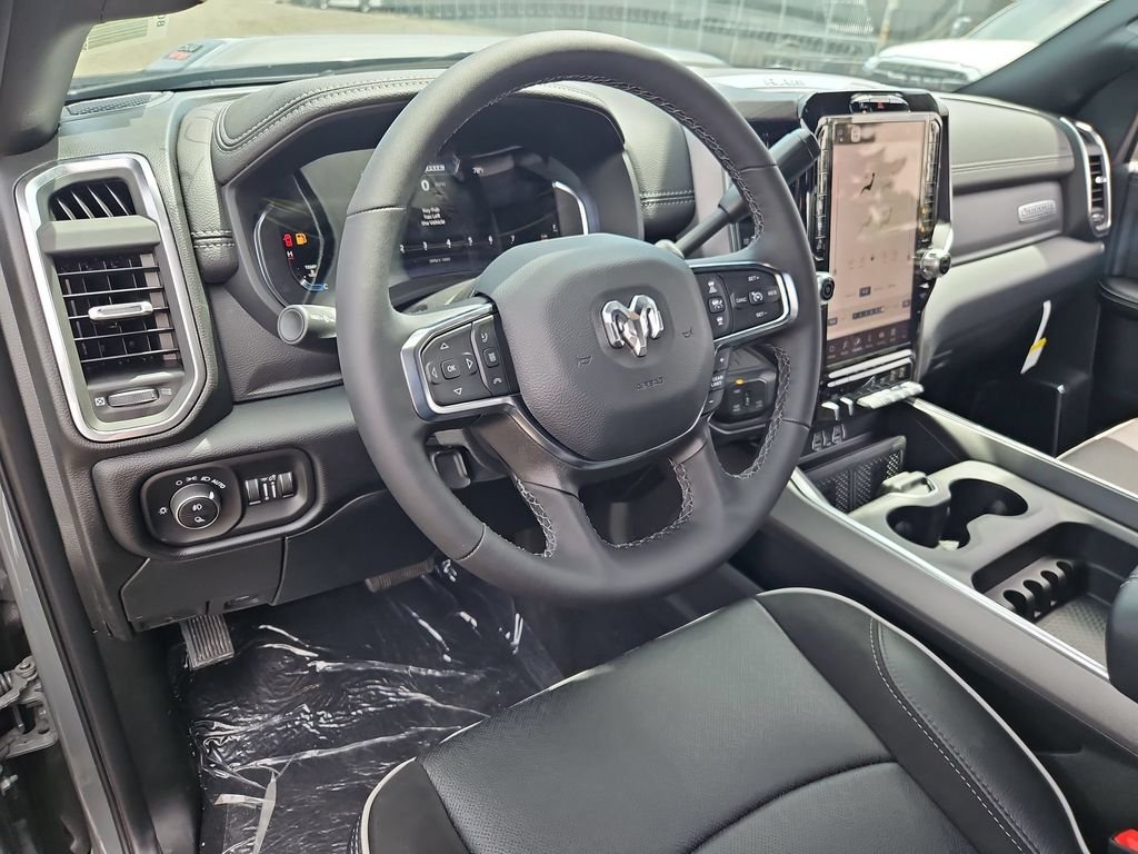 New 2026 Ceramic Gray Clear-Coat Exterior Paint RAM Laramie image 13