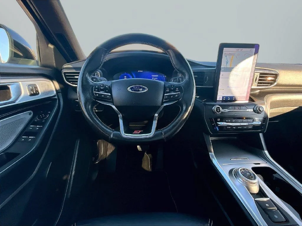 Used 2020 White Metallic Ford ST image 10