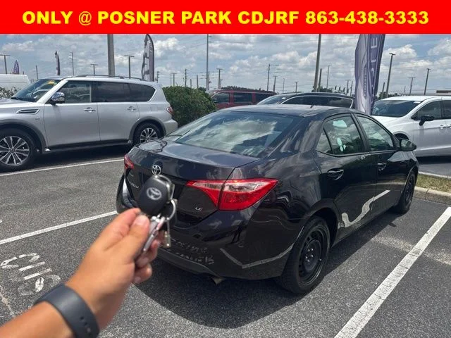 Used 2018 Black Toyota LE image 3