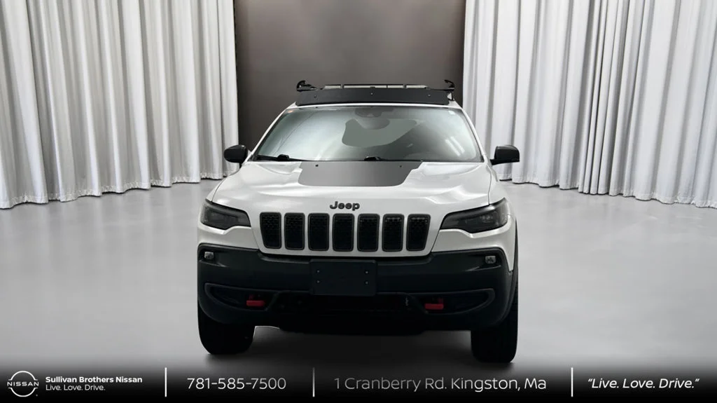 Used 2021 Jeep Cherokee Trailhawk with VIN 1C4PJMBX8MD249061 for sale in Kingston, MA
