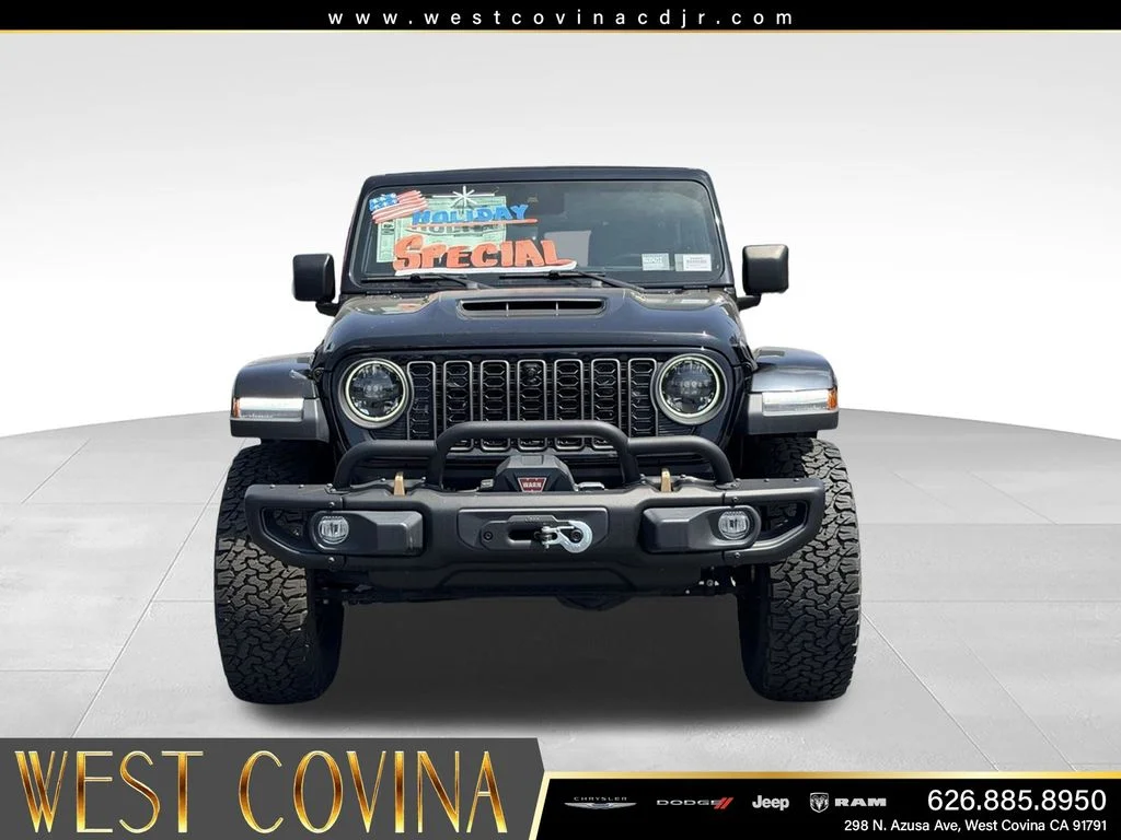 New 2024 Black Clear-Coat Exterior Paint Jeep Rubicon 392 image 3