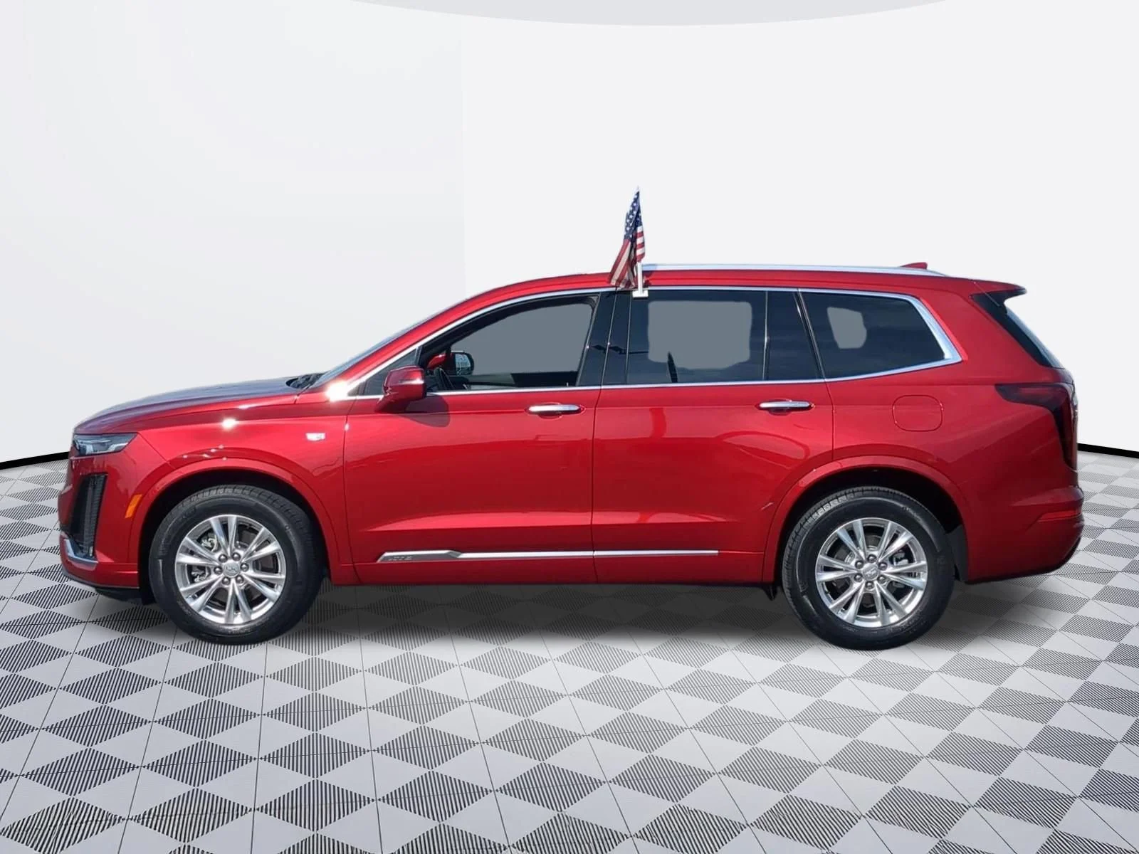 Used 2024 Radiant Red Tintcoat Cadillac FWD Luxury image 4