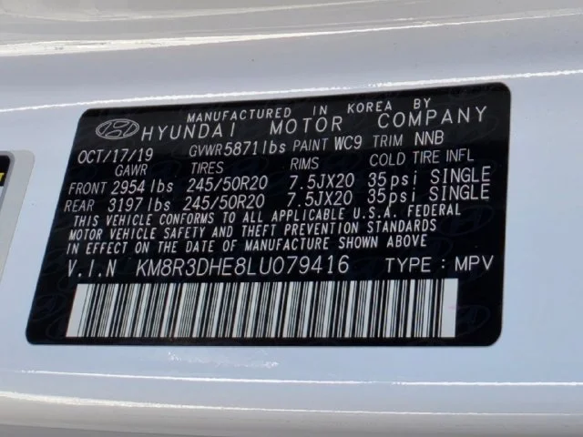 Used 2020 White Hyundai SEL image 32