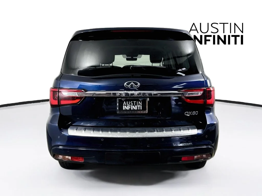 Certified Used 2022 Blue INFINITI LUXE image 8
