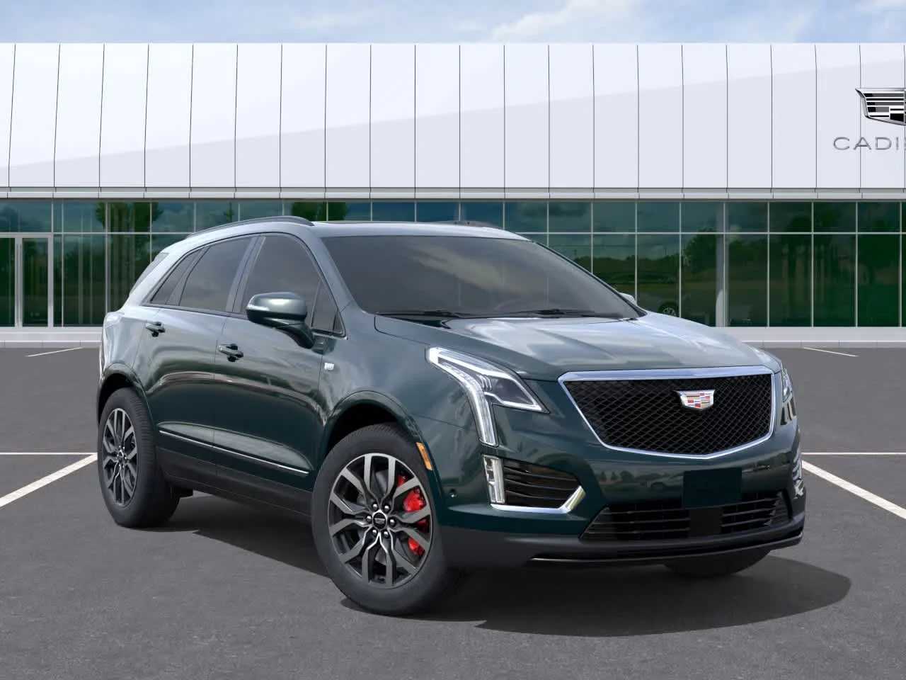 New 2026 Emerald Lake Metallic Cadillac Sport image 7