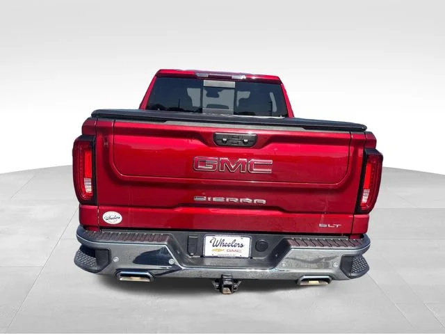 Used 2024 Volcanic Red Tintcoat GMC SLT image 4