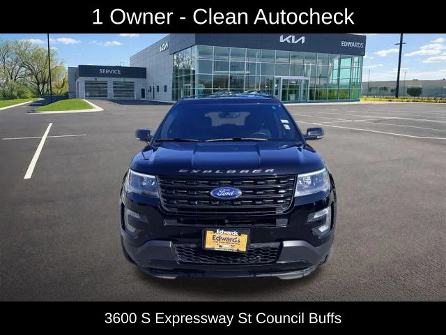 Used 2017 Ford Explorer Sport with VIN 1FM5K8GT0HGA98962 for sale in Council Bluffs, IA