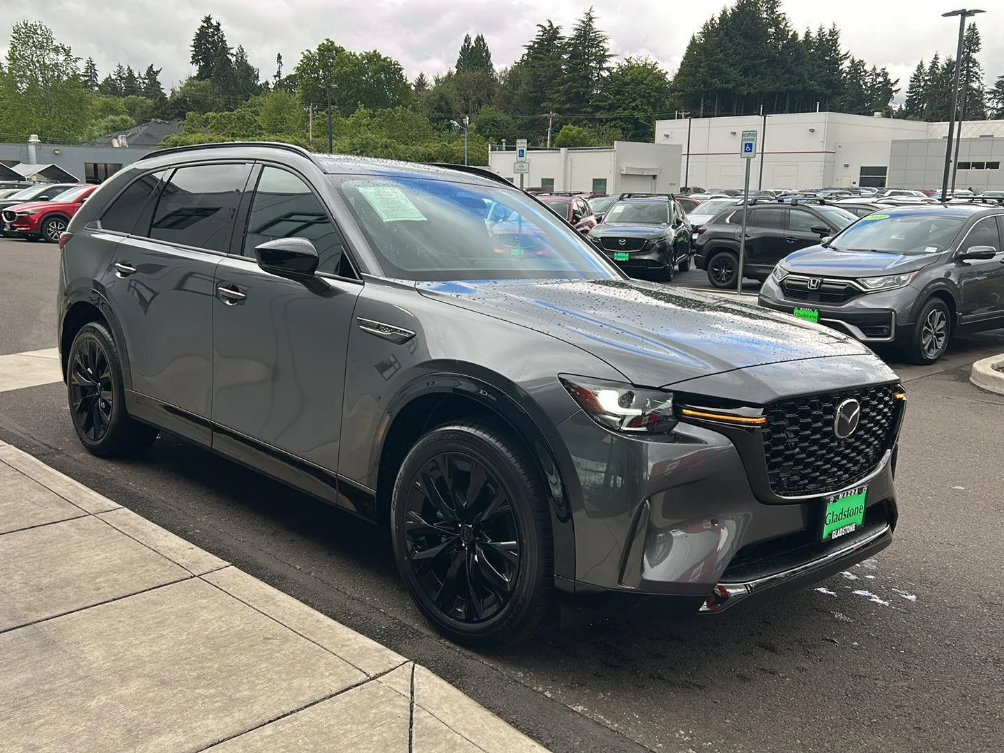 New 2026 Machine Gray Metallic Mazda 3.3 Turbo S Premium Sport AWD image 6