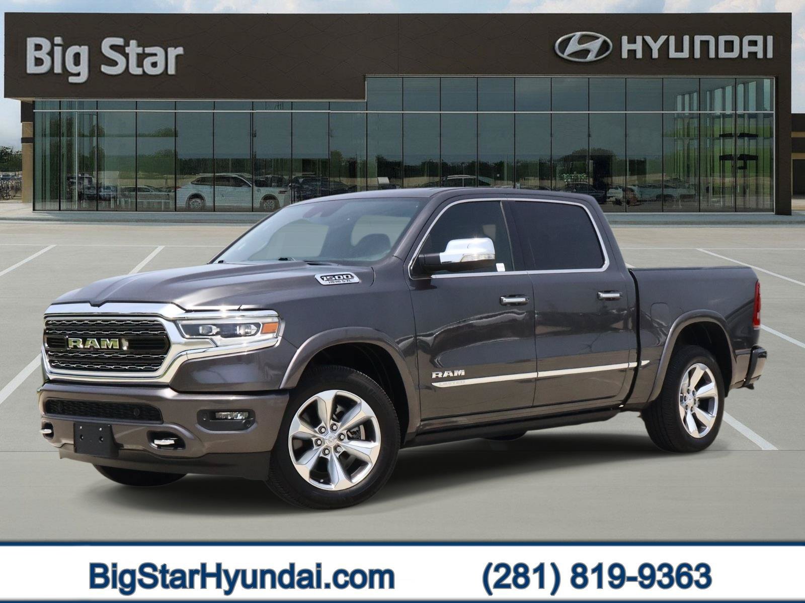 Used 2020 Granite Crystal Metallic Clearcoat Ram Limited image 1