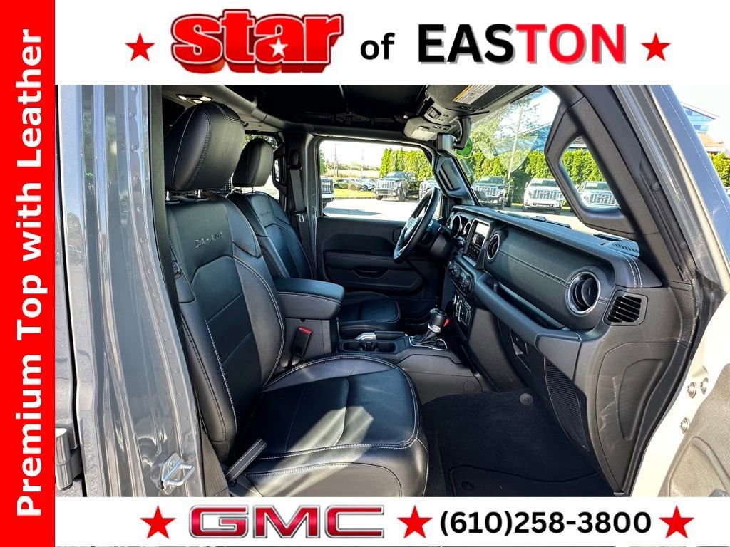 Used 2023 Gray Jeep Sahara 4x4 image 11