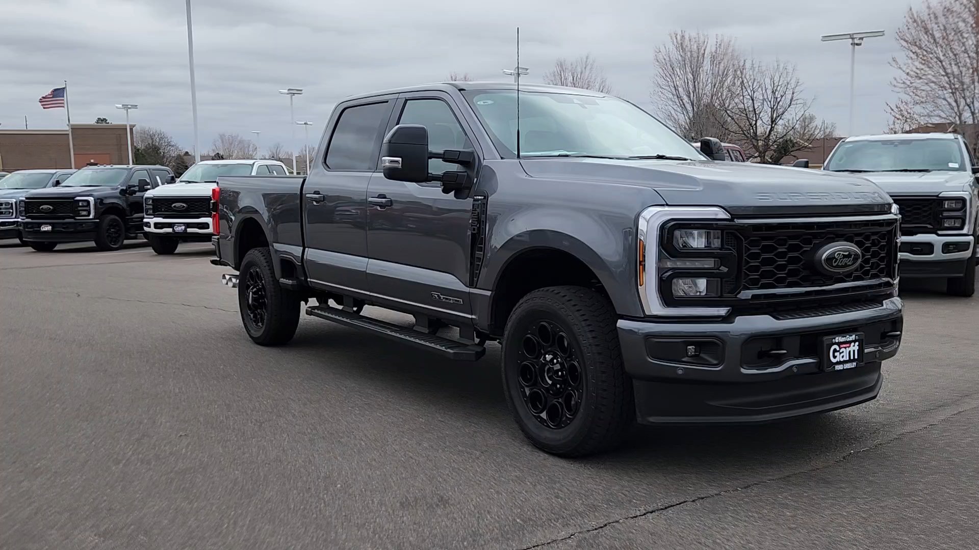 New 2026 Carbonized Gray Metallic Ford LARIAT image 7