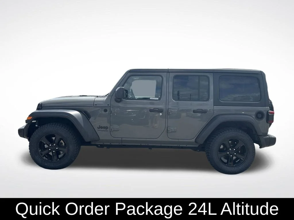 Used 2020 Gray Jeep Unlimited Sport Altitude image 3