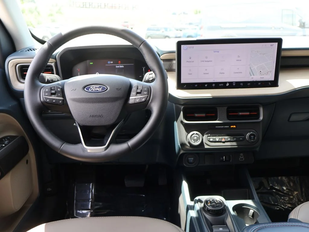Certified Used 2025 White Metallic Ford Lariat image 19