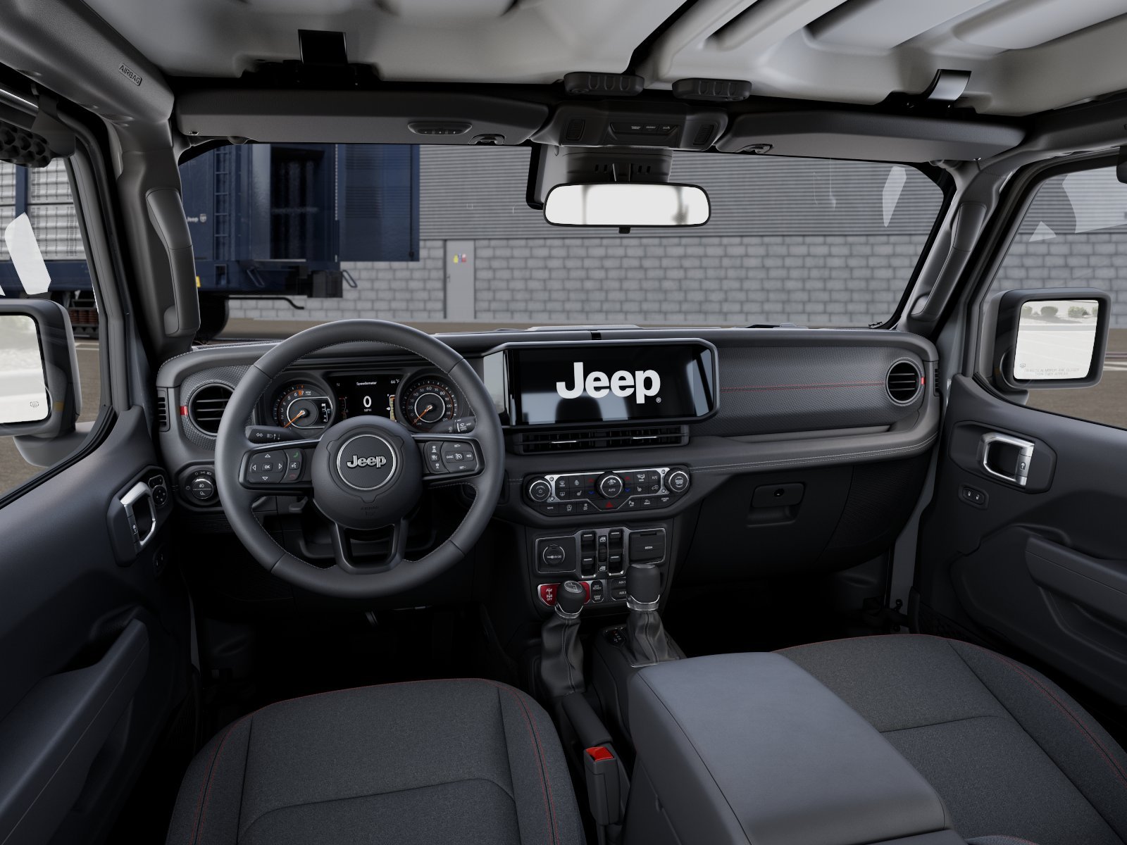 New 2026 Bright White Clear-Coat Exterior Paint Jeep Shadow Ops image 8