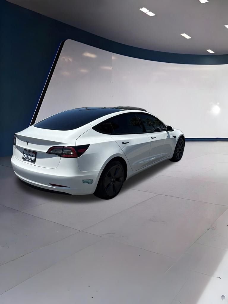 Used 2022 Tesla Model 3 Base with VIN 5YJ3E1EAXNF185253 for sale in Cathedral City, CA