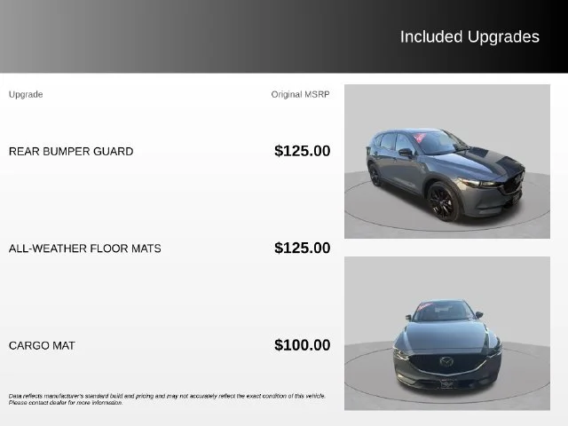 Used 2021 Gray Mazda Carbon Edition Turbo image 4