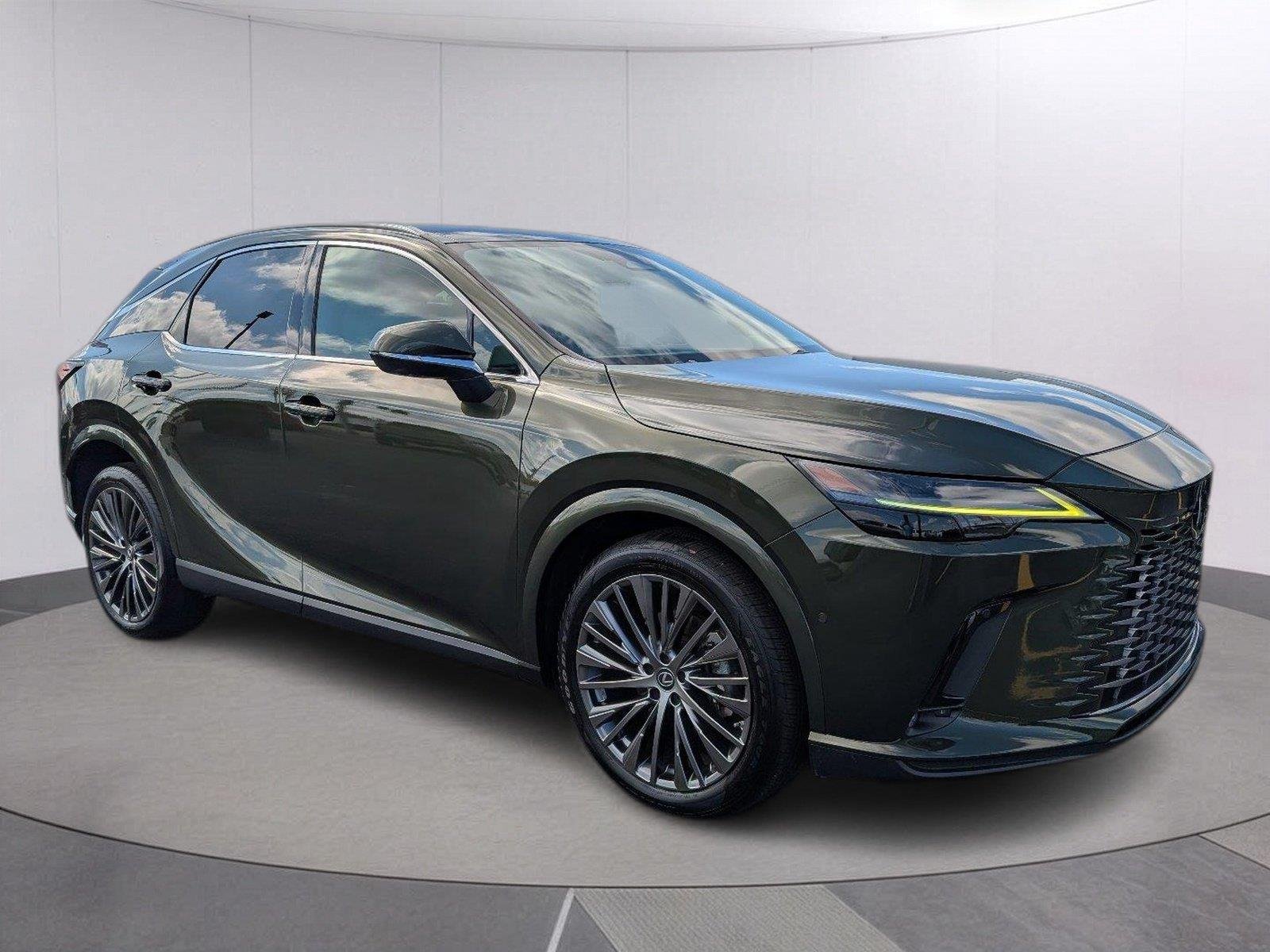 Used 2023 Nori Green Pearl Lexus RX 350 Luxury image 9