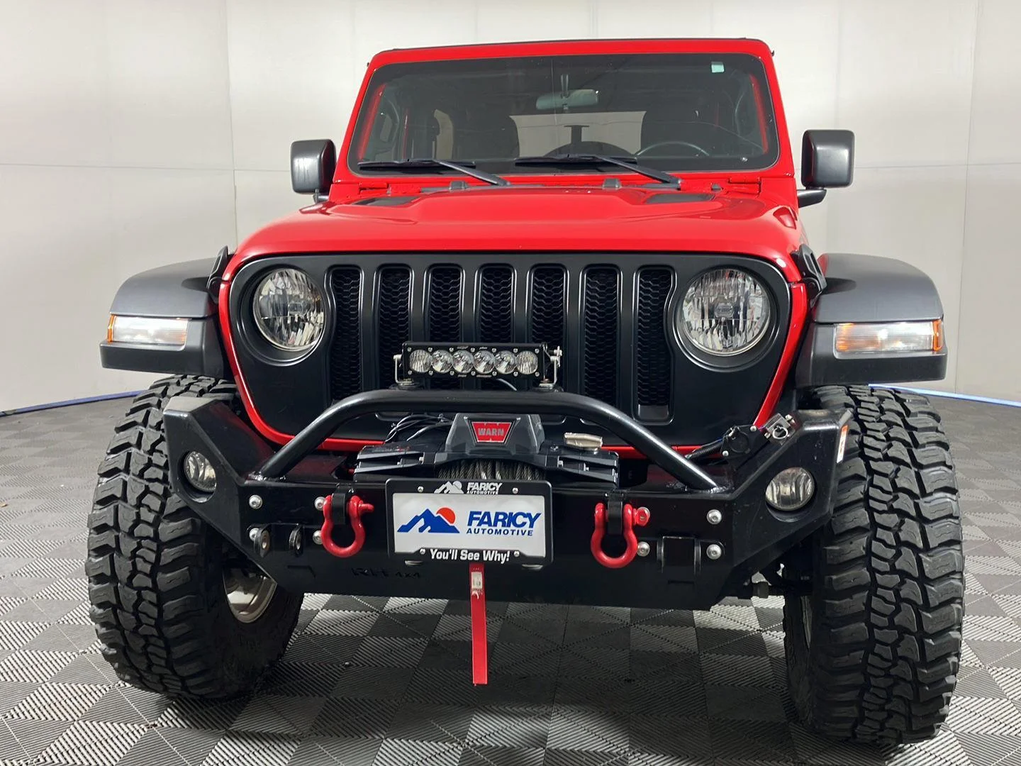 Used 2021 Firecracker Red Clearcoat Jeep Rubicon image 7