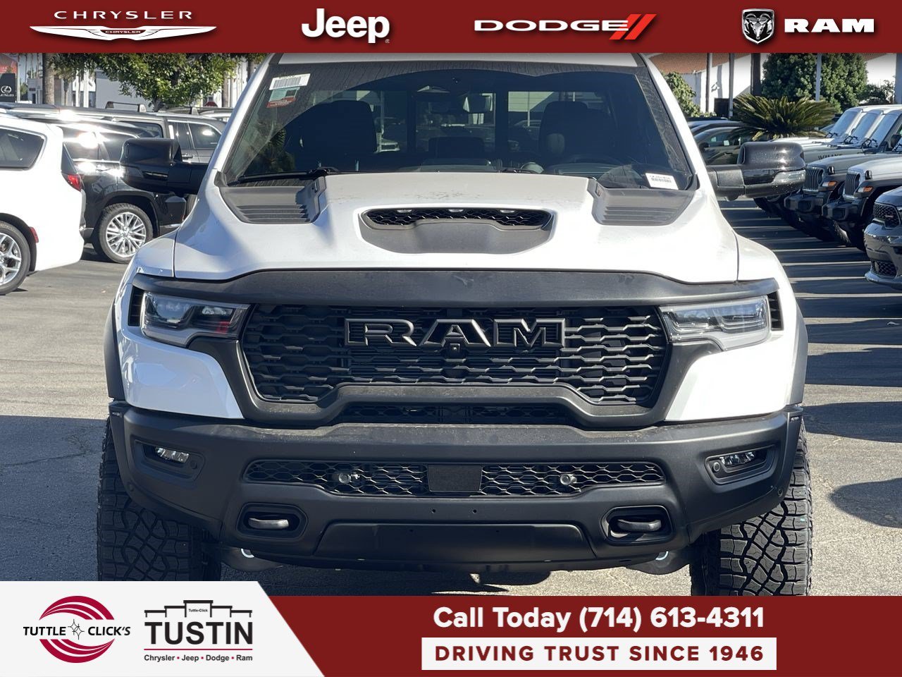 New 2026 Bright White Clear-Coat Exterior Paint RAM RHO image 8