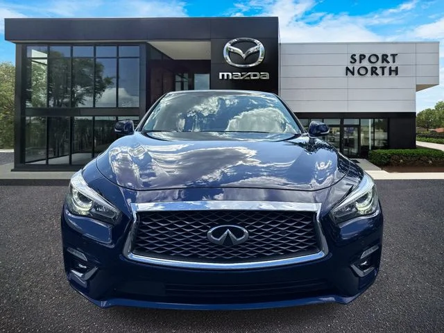 Used 2023 Blue INFINITI LUXE image 8